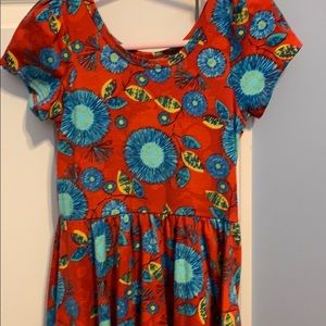 LulaRoe girls size 3/4 twirly dress